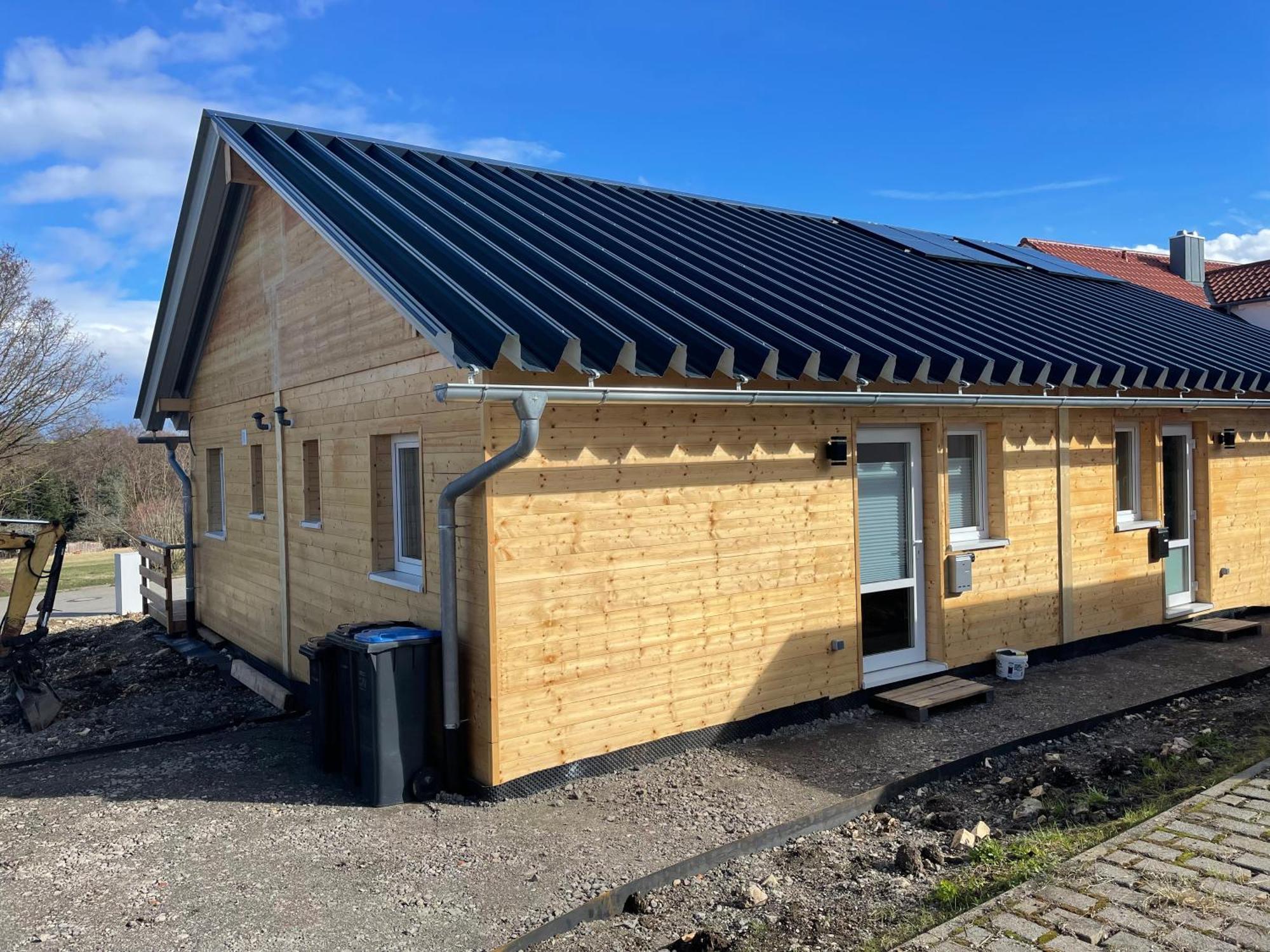 Tinyhaus #4 Huelben - Ortsrand - Kostenlose Parkplaetze Hulben Dış mekan fotoğraf